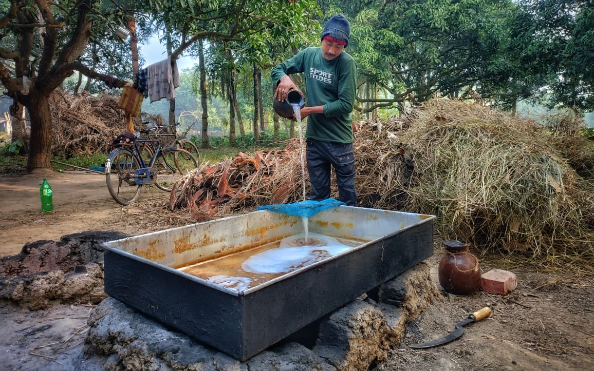 Process Of Jaggery / Photo : Rajarshi Ganguly